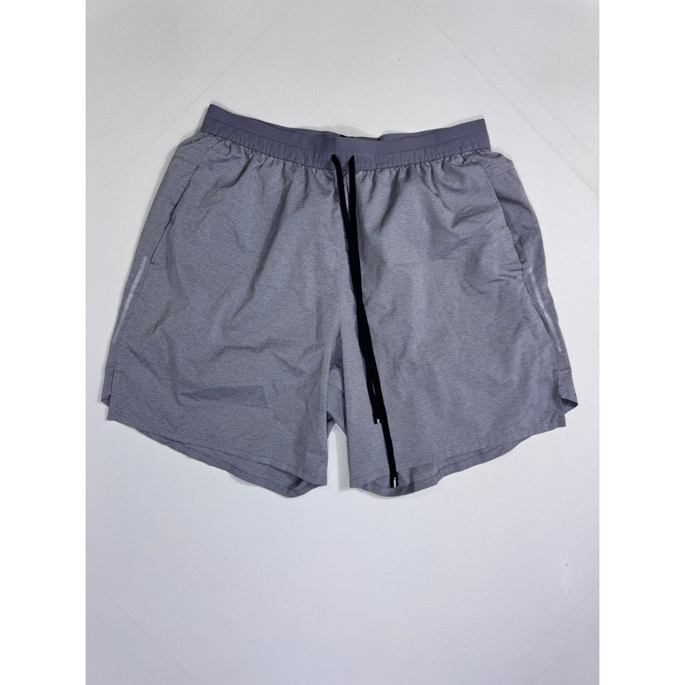 Nike Flex Stride Mens Large Running Shorts Grey CT7943-056 Performance Active